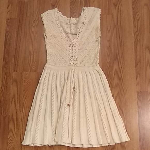 Dresses & Skirts - Lightweight crochet sweater dress